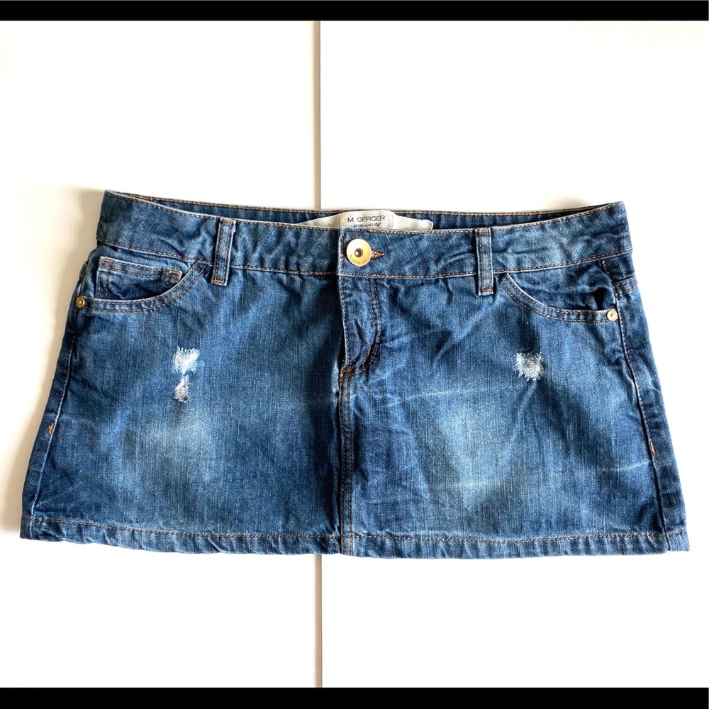 M. OFFICER - made in Brazil 🇧🇷 jeans skirt.